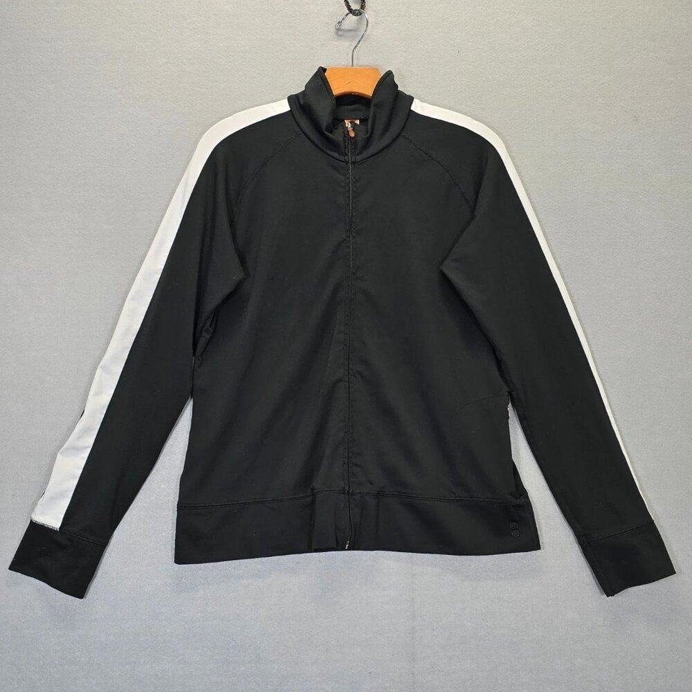Lucy Sportswear Jacket Full Zip  Black/ White Size L